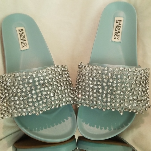 Badgley mischka Sandal Slides.. - Picture 2 of 6
